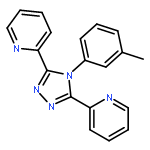 Pyridine, 2,2'-[4-(3-methylphenyl)-4H-1,2,4-triazole-3,5-diyl]bis-