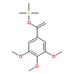 Silane, trimethyl[[1-(3,4,5-trimethoxyphenyl)ethenyl]oxy]-