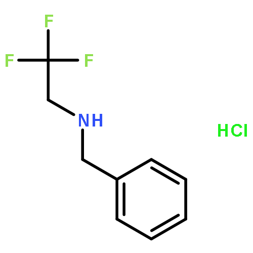 BENZENEMETHANAMINE, N-(2,2,2-TRIFLUOROETHYL)-, HYDROCHLORIDE