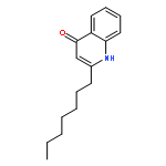 2-Heptylquinolin-4(1H)-one