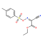 ETHYL 2-CYANO-2-(4-METHYLPHENYL)SULFONYLOXYIMINOACETATE