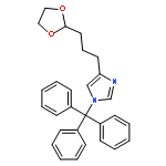 1H-Imidazole, 4-[3-(1,3-dioxolan-2-yl)propyl]-1-(triphenylmethyl)-