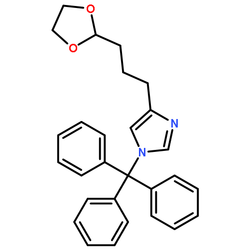 1H-Imidazole, 4-[3-(1,3-dioxolan-2-yl)propyl]-1-(triphenylmethyl)-