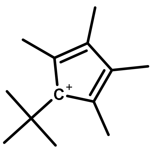 CYCLOPENTADIENYLIUM, 1-(1,1-DIMETHYLETHYL)-2,3,4,5-TETRAMETHYL-