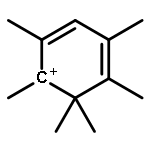 Cyclohexadienylium, 1,2,4,5,6,6-hexamethyl-