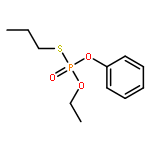 Phosphorothioic acid,O-ethyl O-phenyl S-propyl ester