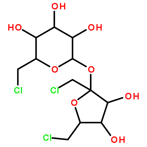 2-[2,5-BIS(CHLOROMETHYL)-3,4-DIHYDROXYOXOLAN-2-YL]OXY-6-(CHLOROMETHYL)OXANE-3,4,5-TRIOL