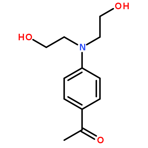 1-[4-[BIS(2-HYDROXYETHYL)AMINO]PHENYL]ETHANONE