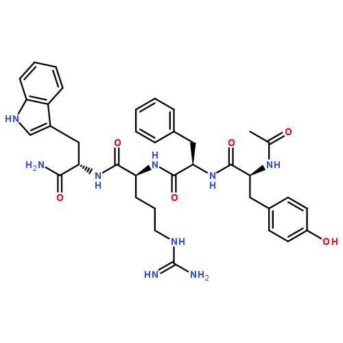 L-TRYPTOPHANAMIDE, N-ACETYL-L-TYROSYL-D-PHENYLALANYL-L-ARGINYL-