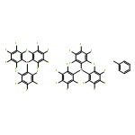 Aluminum, tris(pentafluorophenyl)-, compd. with methylbenzene (2:1)