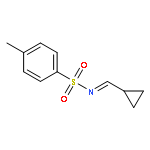 BENZENESULFONAMIDE, N-(CYCLOPROPYLMETHYLENE)-4-METHYL-