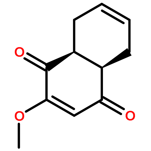 1,4-Naphthalenedione, 4a,5,8,8a-tetrahydro-2-methoxy-, cis-