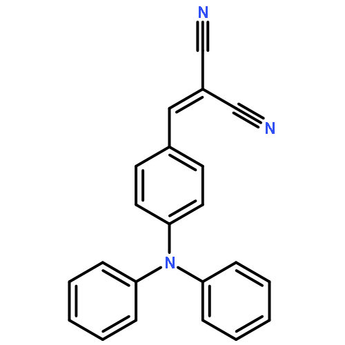 2-[[4-(N-PHENYLANILINO)PHENYL]METHYLIDENE]PROPANEDINITRILE