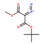 PROPANEDIOIC ACID, DIAZO-, 1,1-DIMETHYLETHYL METHYL ESTER