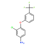 3-chloro-4-[3-(trifluoromethyl)phenoxy]aniline