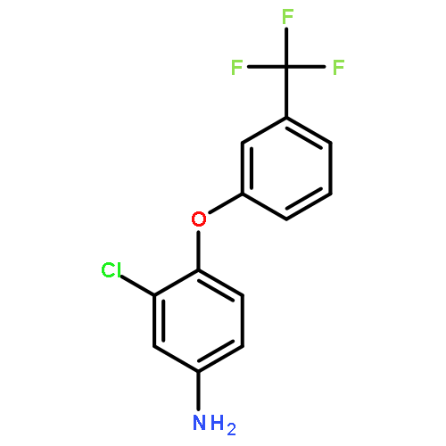 3-chloro-4-[3-(trifluoromethyl)phenoxy]aniline