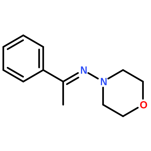 4-Morpholinamine, N-(1-phenylethylidene)-