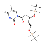 3,5-Bis-O-(t-butyldimethylsilyl)thymidine