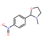 3-METHYL-2-(4-NITROPHENYL)-1,3-OXAZOLIDINE