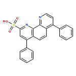 4,7-diphenyl-1,10-phenanthrolinesulphonic acid