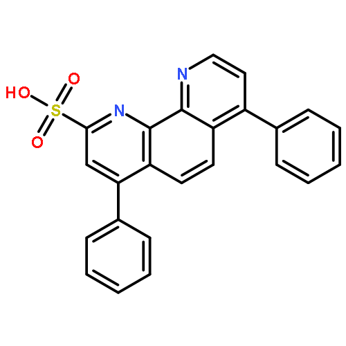 4,7-diphenyl-1,10-phenanthrolinesulphonic acid