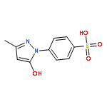 Benzenesulfonic acid, 4-(5-hydroxy-3-methyl-1H-pyrazol-1-yl)-