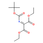 DIETHYL 2-[(2-METHYLPROPAN-2-YL)OXYCARBONYLIMINO]PROPANEDIOATE