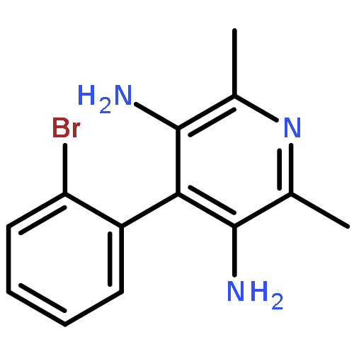 3,5-Pyridinediamine, 4-(2-bromophenyl)-2,6-dimethyl-