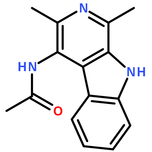 Acetamide, N-(1,3-dimethyl-9H-pyrido[3,4-b]indol-4-yl)-