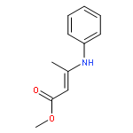 2-BUTENOIC ACID, 3-(PHENYLAMINO)-, METHYL ESTER