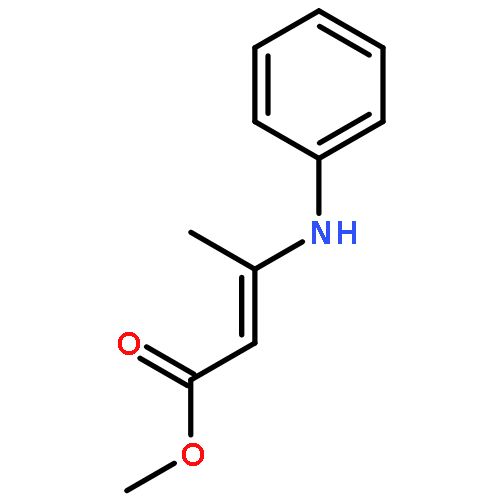 2-BUTENOIC ACID, 3-(PHENYLAMINO)-, METHYL ESTER