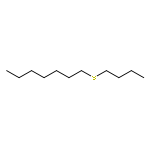 1-butylsulfanylheptane