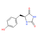 2,4-Imidazolidinedione,5-[(4-hydroxyphenyl)methyl]-, (5S)-