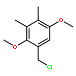 BENZENE, 1-(CHLOROMETHYL)-2,5-DIMETHOXY-3,4-DIMETHYL-