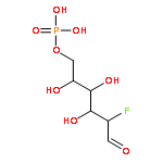 (2R,3R,4S,5R)-5-Fluoro-2,3,4-trihydroxy-6-oxohexyl dihydrogen phosphate