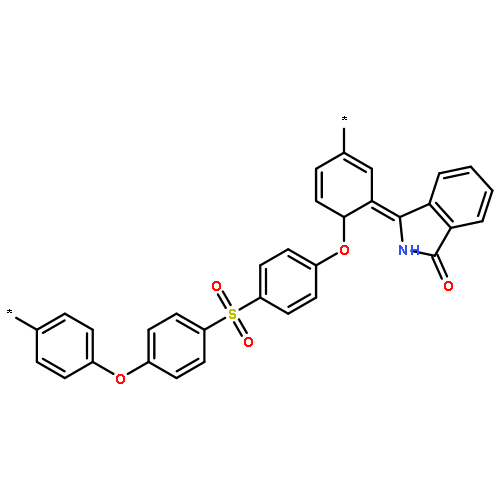 POLY[(2,3-DIHYDRO-3-OXO-1H-ISOINDOL-1-YLIDENE)-1,4-PHENYLENEOXY-1,4-PHENYLENESULFONYL-1,4-PHENYLENEOXY-1,4-PHENYLENE]