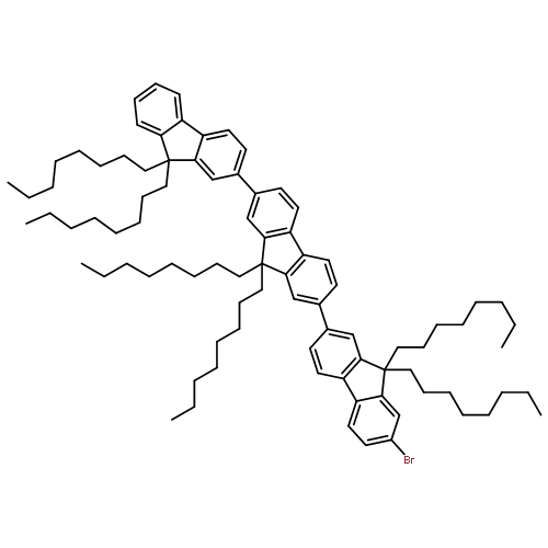 2,2':7',2''-TER-9H-FLUORENE, 7-BROMO-9,9,9',9',9'',9''-HEXAOCTYL-