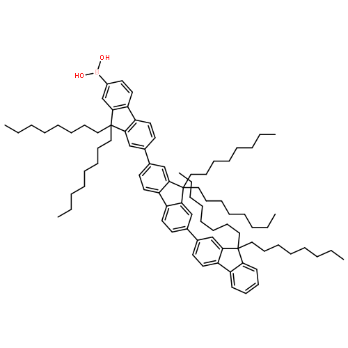 Boronic acid, (9,9,9',9',9'',9''-hexaoctyl[2,2':7',2''-ter-9H-fluoren]-7-yl)-