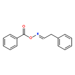 Benzeneacetaldehyde, O-benzoyloxime