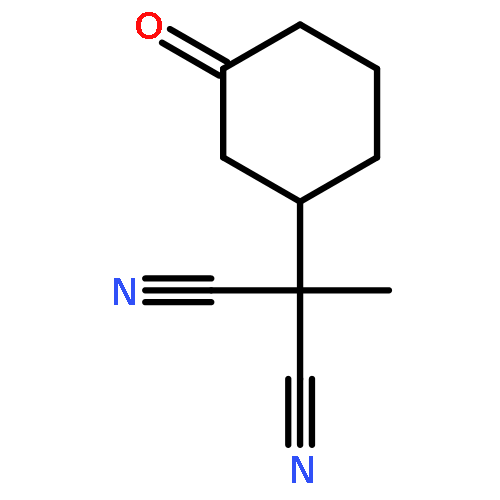 2-METHYL-2-(3-OXOCYCLOHEXYL)PROPANEDINITRILE