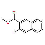 2-Naphthalenecarboxylic acid, 3-iodo-, methyl ester