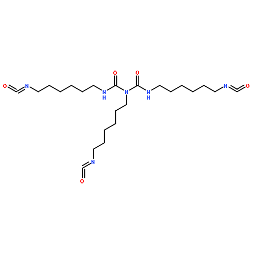 Imidodicarbonicdiamide, N,N',2-tris(6-isocyanatohexyl)-