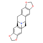 Cycloocta[1,2-f:5,6-f']bis[1,3]benzodioxol-5,12-imine,5,6,12,13-tetrahydro-15-methyl-, (5S,12S)-