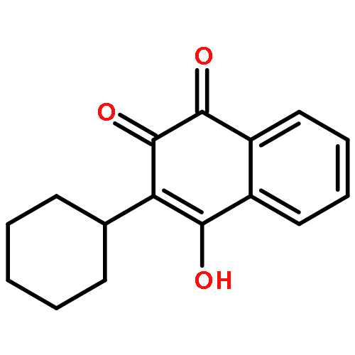 3-cyclohexyl-4-hydroxynaphthalene-1,2-dione