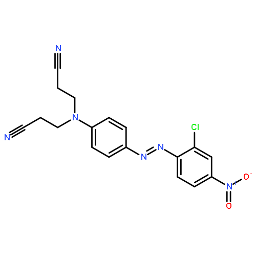 3,3'-[[4-[(2-chloro-4-nitrophenyl)azo]phenyl]imino]bis[propiononitrile]