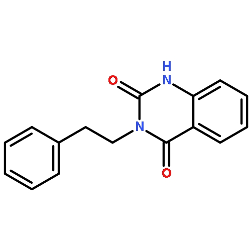 2,4(1H,3H)-Quinazolinedione, 3-(2-phenylethyl)-