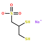 Sodium 2,3-dimercapto-1-propanesulfonate