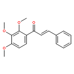 2-Propen-1-one, 3-phenyl-1-(2,3,4-trimethoxyphenyl)-