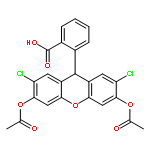 2-(3,6-Diacetoxy-2,7-dichloro-9H-xanthen-9-yl)benzoic acid