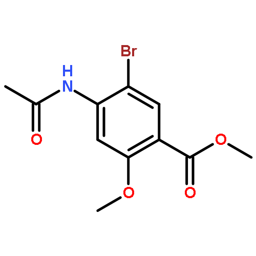 Methyl 4-acetamido-5-bromo-2-methoxybenzoate